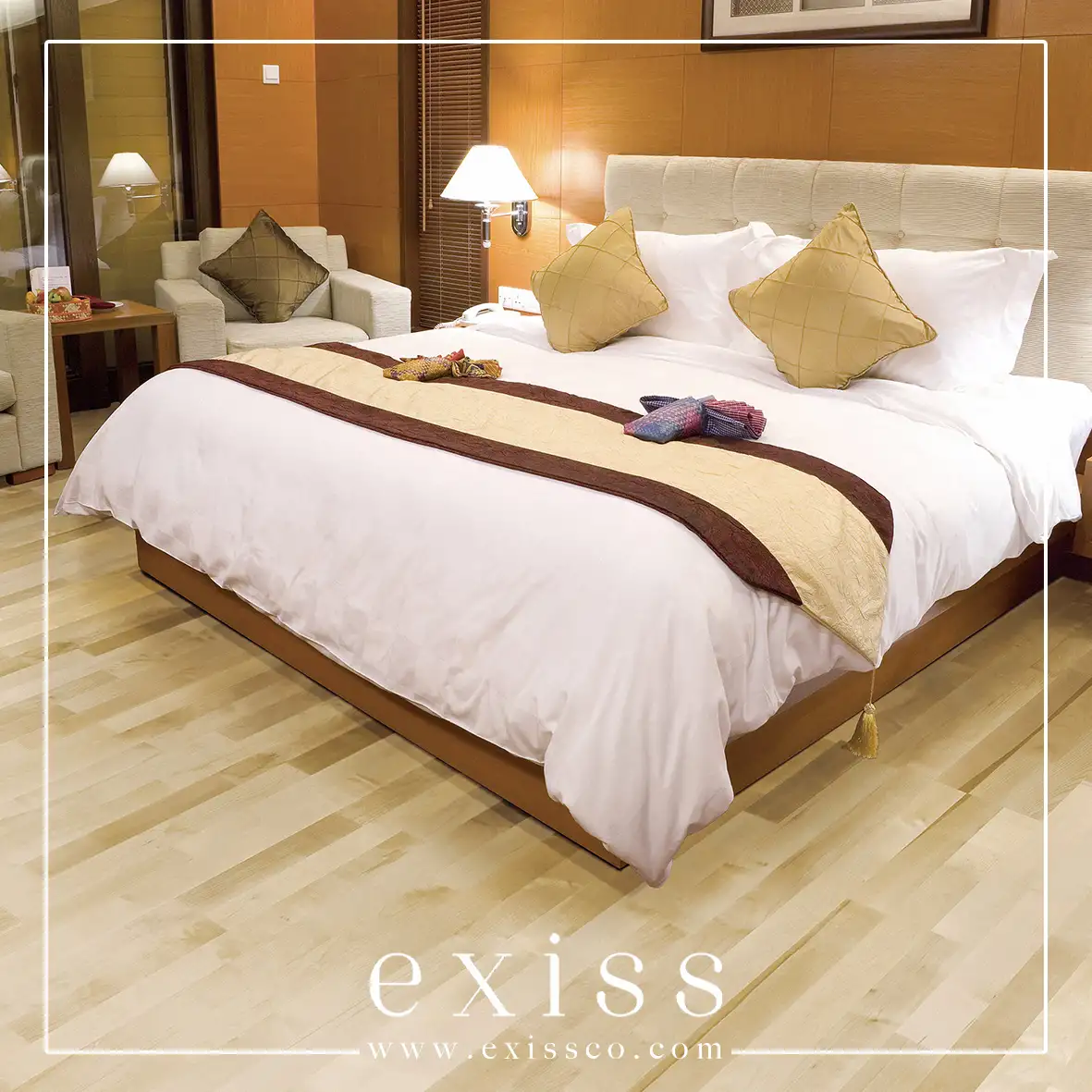 پارکت تمام چوب مهندسی کد EX657