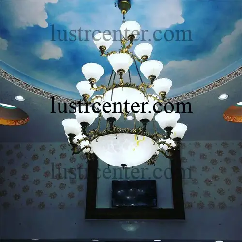 لوستر آنتیک 1085 بیست و چهار شاخه