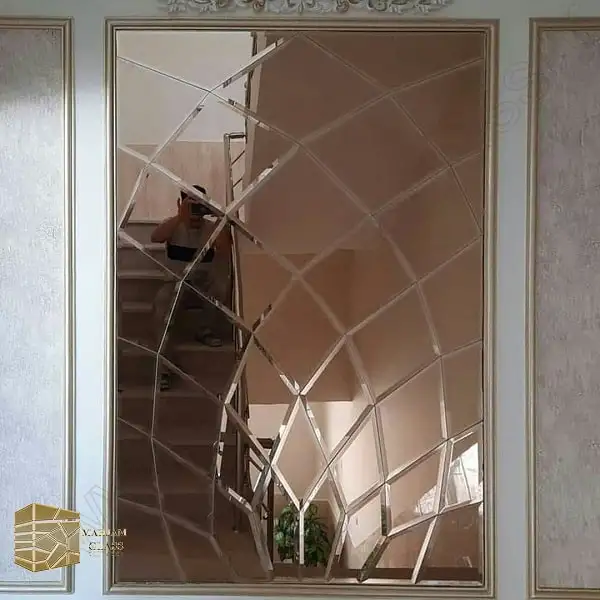 آینه دکوراتیو طرح تاج