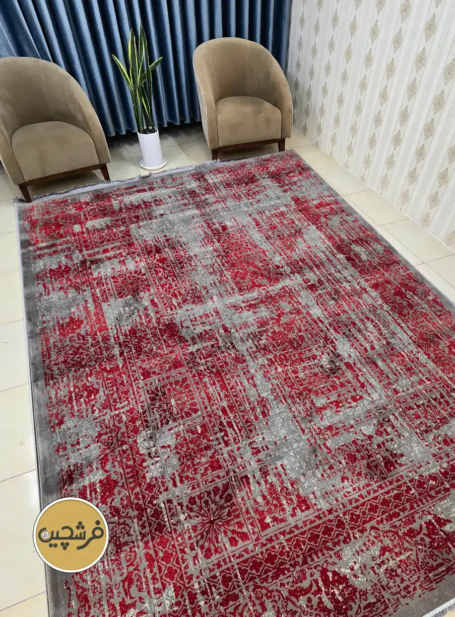 فرش مدرن ۷۰۰ شانه طرح ۷۰۰۸۶