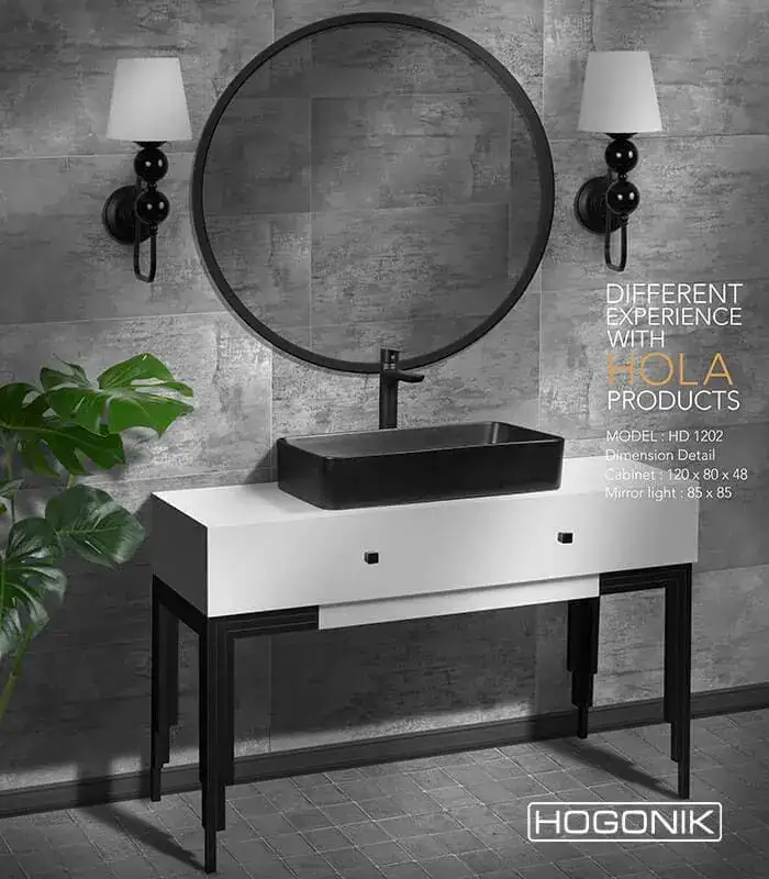 روشویی کابینتی هُلا HD1202