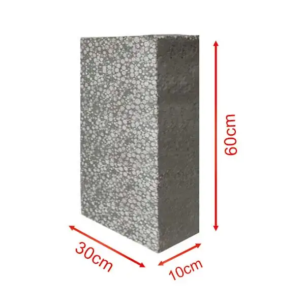 بلوک سبک میکسونال ابعاد 60*30 ضخامت 10Cm