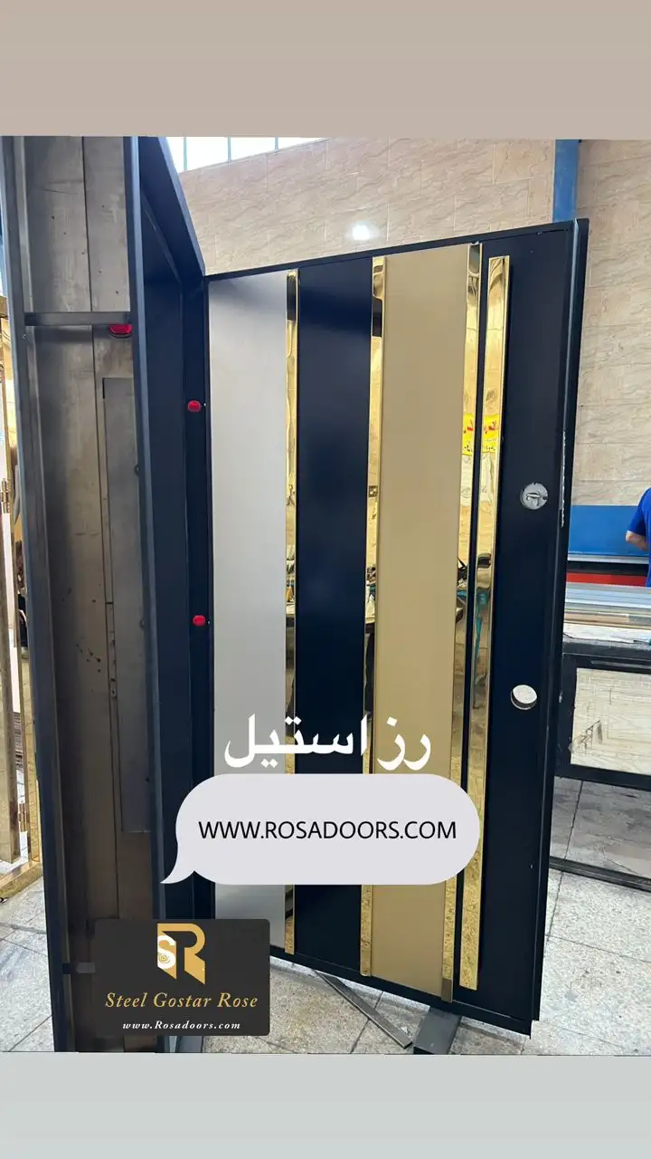 درب استیل ضد سرقت کد2006
