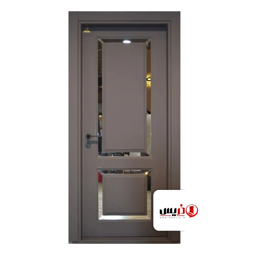 درب اتاق روکش mdf پی وی سی کد 9