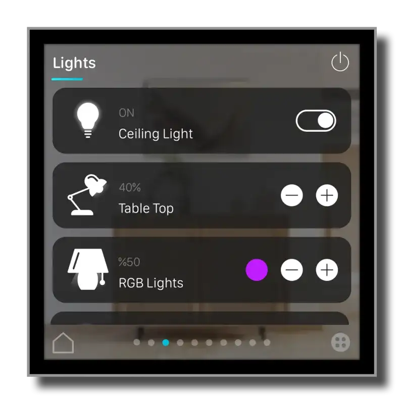 پنل لمسی 4.3 اینچ Eclipse Room Controller