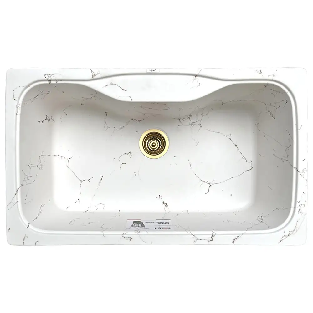 سینک گرانیتی تک لگن بدون سینی مدل Venci M-180