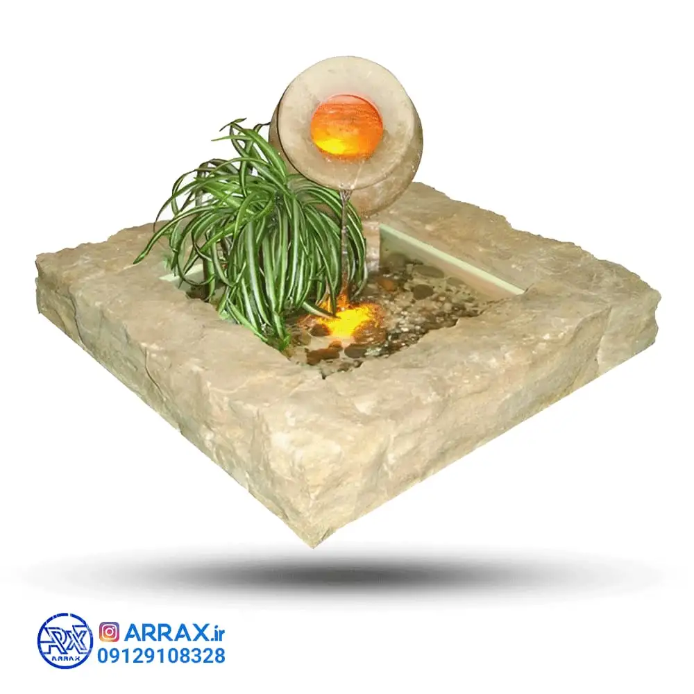 آبنما پرتابل طرح تک کوزه