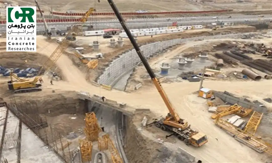 راه های دسترسی ورودی شرقی مجتمع تجاری ایران مال