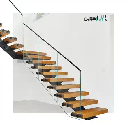 نرده شیشه ای و هندریل