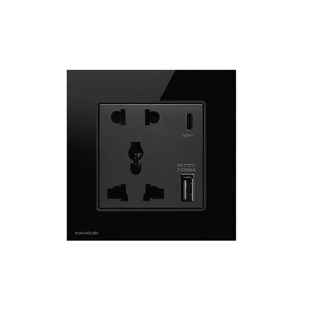 پریز ارت USB