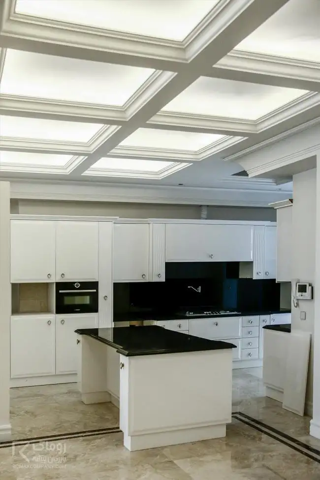 کابینت آشپزخانه انزو پولند __ روماک برنده جایزه برترین تولیدکننده کابینت در ایران