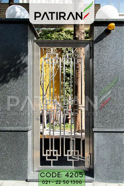 درب تمام استیل کد 4205