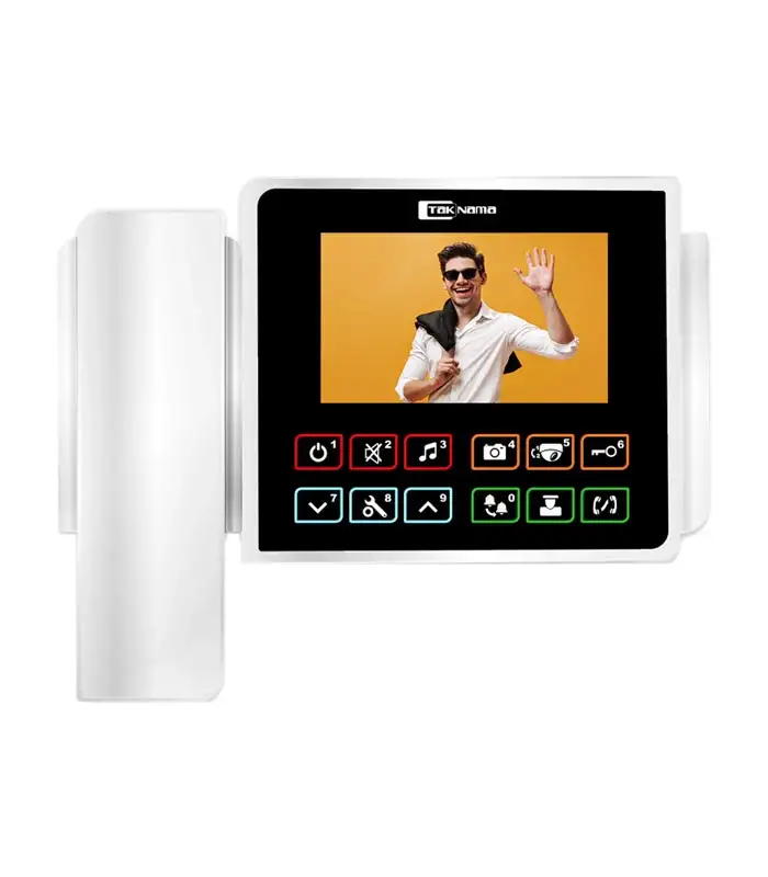 مانیتور آیفون تصویری تکنما VDP-C43