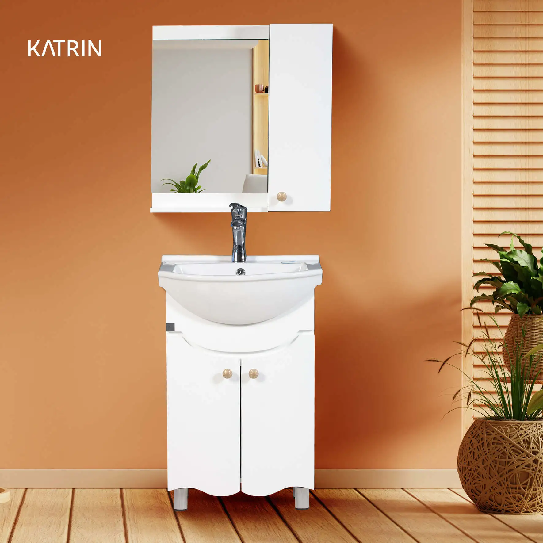 کابینت روشویی مدل آرال