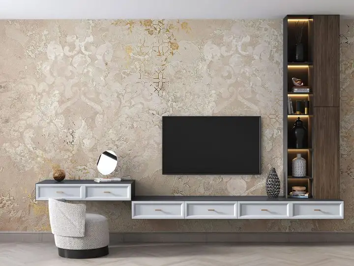 کاغذ دیواری پتینه لوکس خاص M12210700 __ فروشگاه منزل؛ خرید آسان کاغذ دیواری