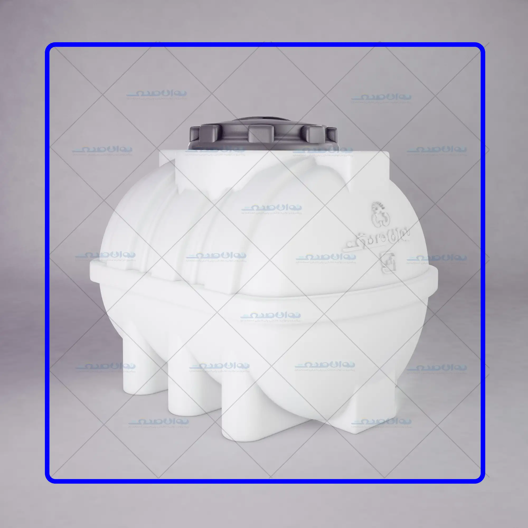 منبع 200 لیتری افقی مدل دلتا