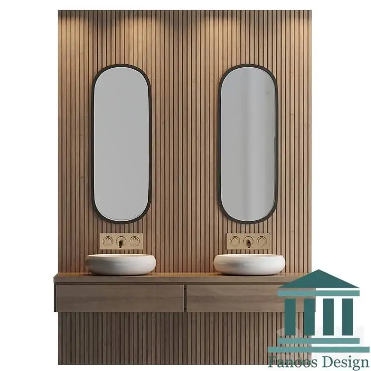 روشویی کابینتی و دیزاین سرویس بهداشتی کد 30370