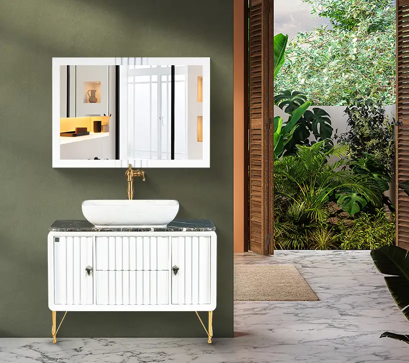 روشویی کابینتی مدل بلوط