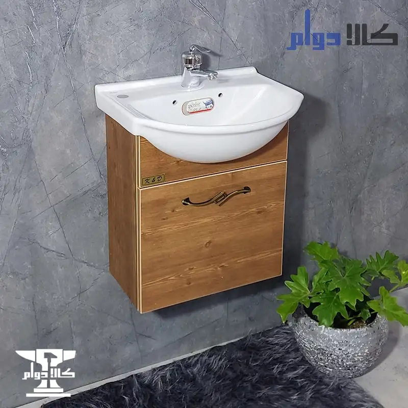 روشویی کابینتی تولیپ دیواری