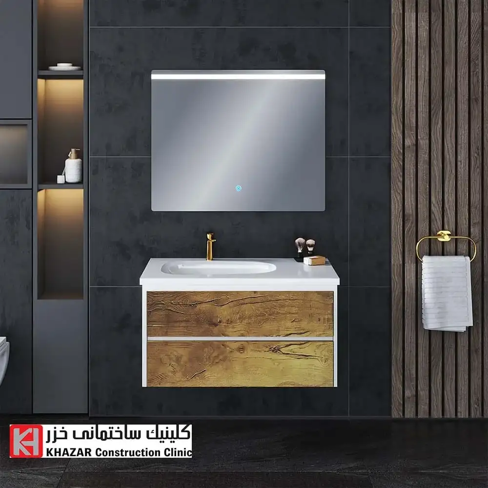 روشویی کابینتی لوکس کابین 607B