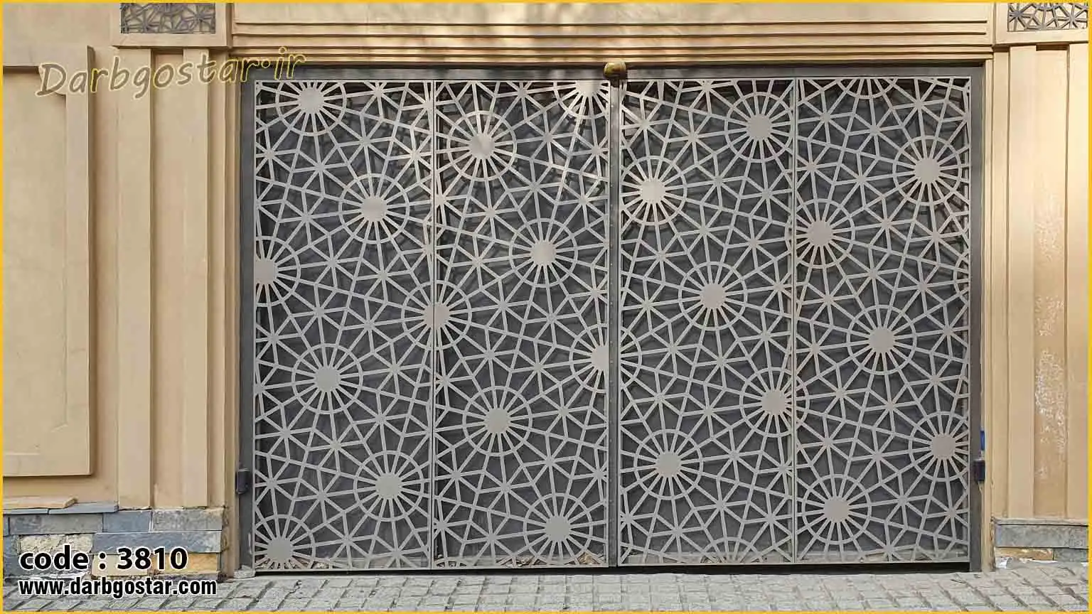 درب لیزری برجسته درب کد 3810