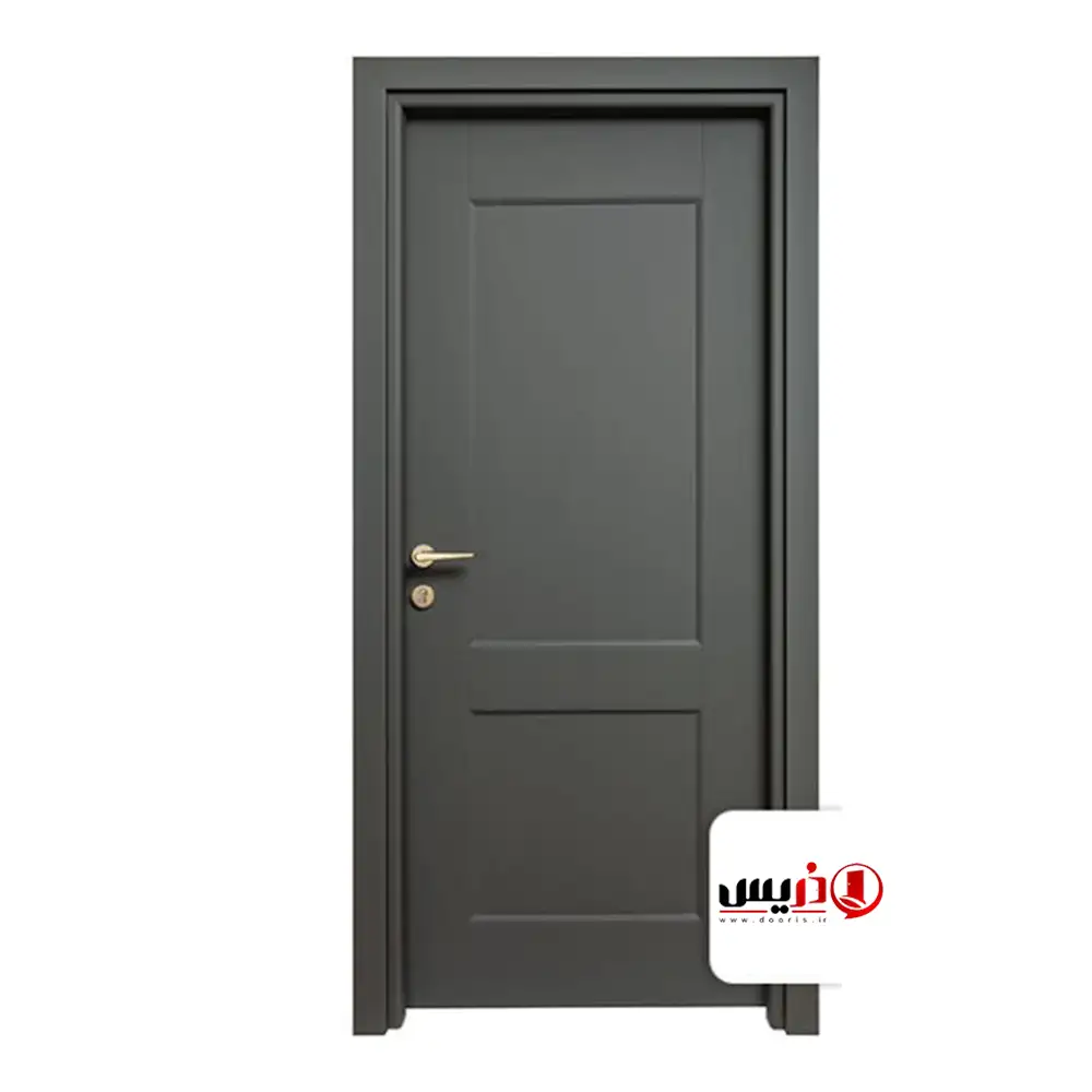 درب اتاق روکش mdf پی وی سی کد 2