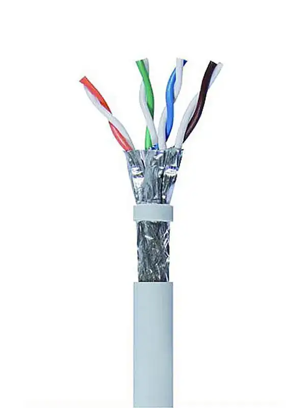 کابل شبکه Cat6 Utp Royan رویان تست فلوک چنل با روکش LSZH