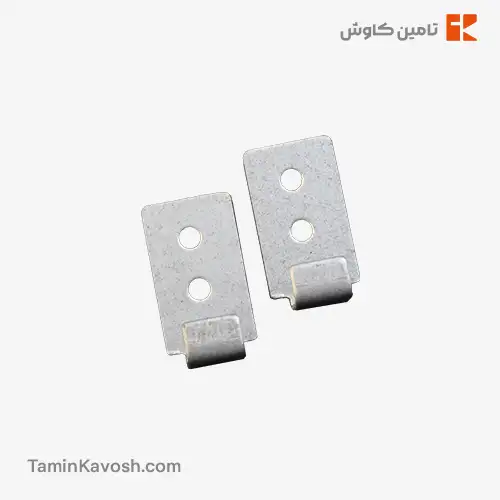 کلیپس ابتدایی دو سوراخ گالوانیزه
