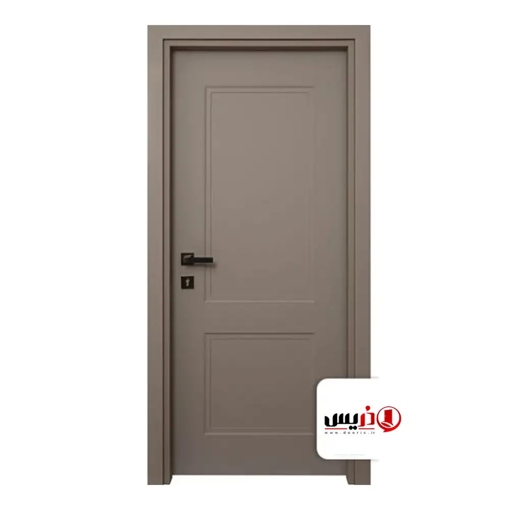 درب اتاق روکش mdf پی وی سی کد 13