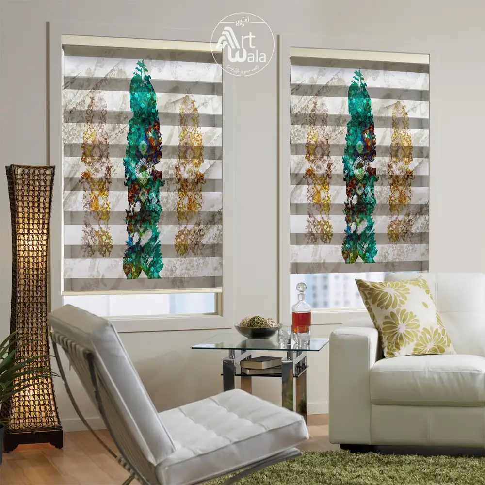پرده زبرا تصویری – کد : AW 15589 __ طرح های درجه یک با بالاترین کیفیت و سالها تجربه