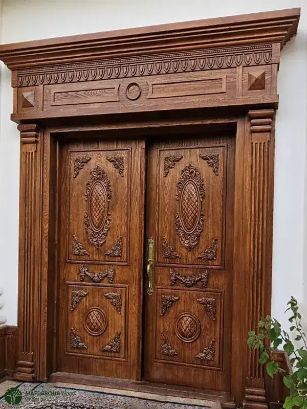 ساخت انواع درب های چوبی