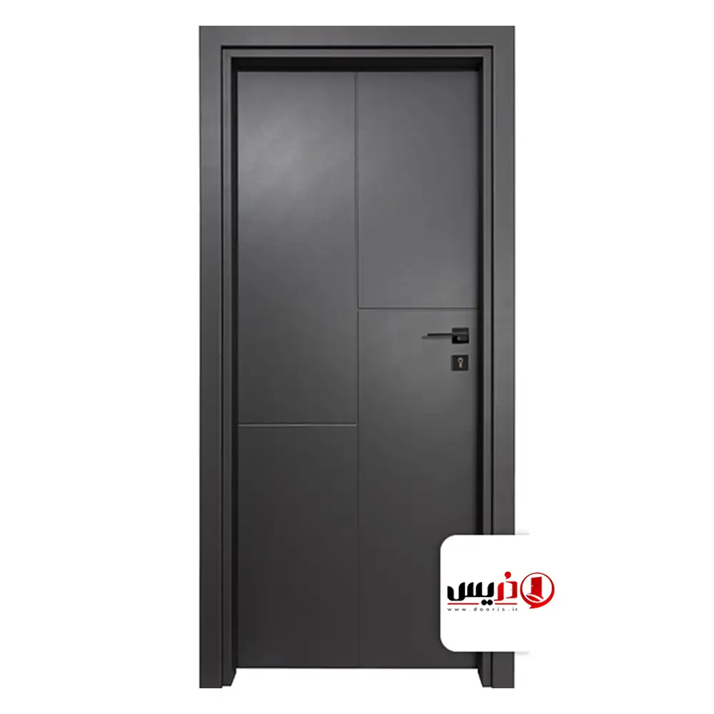درب اتاق روکش mdf پی وی سی کد 4