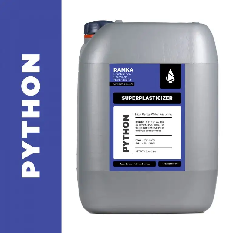 فوق روان کننده بتن پایتون PYTHON