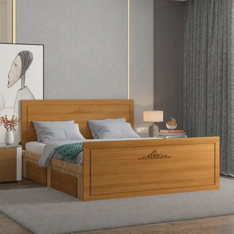 تخت خواب دونفره اعیان مدل FH402 سایز 160×200 سانتی متر