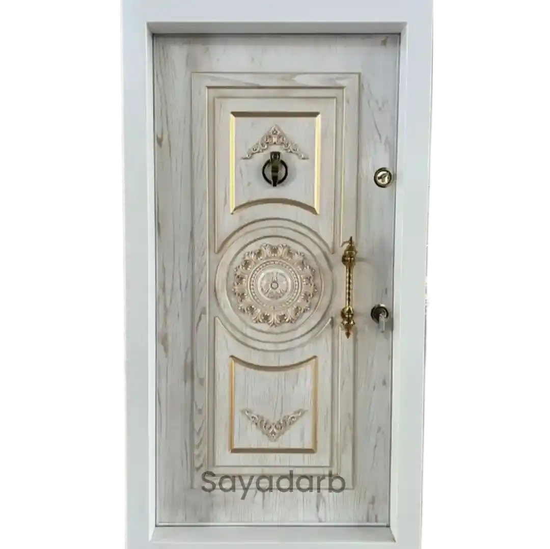 درب ضد سرقت چوبی لوکس کد 132
