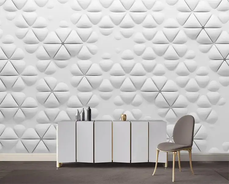 کاغذ دیواری هندسی مدرن
