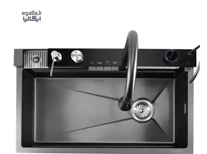سینک آبشاری پیانویی ۵ کلید برند هوآدیو huadiao