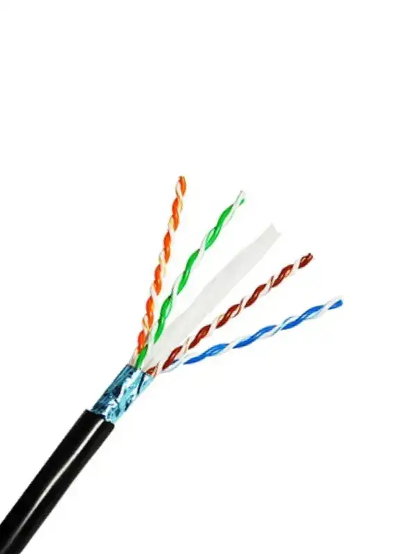 کابل شبکه Cat6 Sftp Nexans Outdoor Double Jacket نگزنس تمام مس