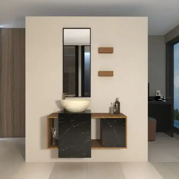 روشویی کابینتی تجسم مدل آیسل