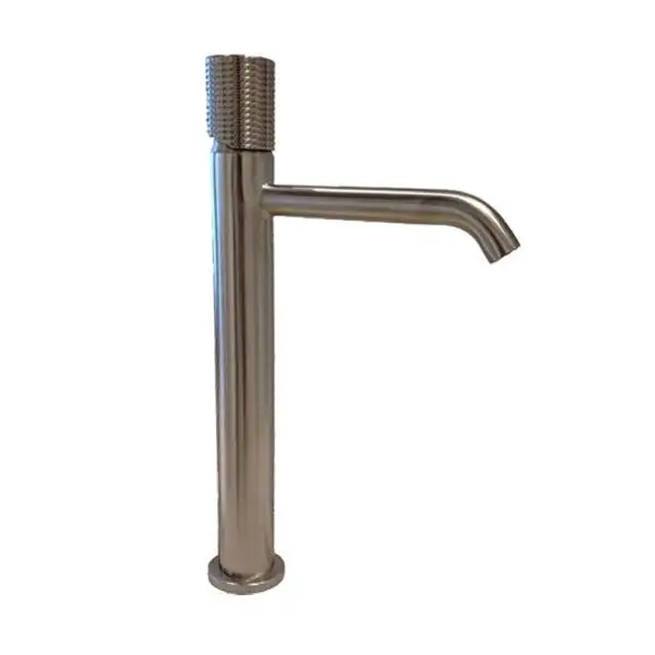 شیر روشویی تک پایه بلند استیل  کد  TC607B-XV