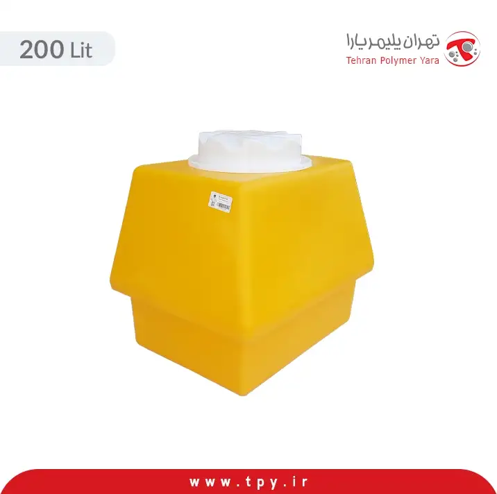 منبع ، مخزن 200 لیتری سمپاشی تک لایه