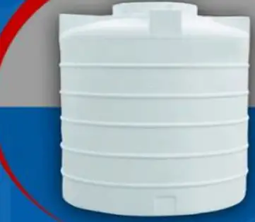 تانکر پلاستیکی 2000 لیتری عمودی