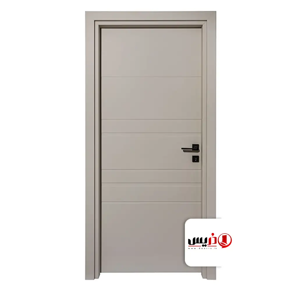 درب اتاق روکش mdf پی وی سی کد 3