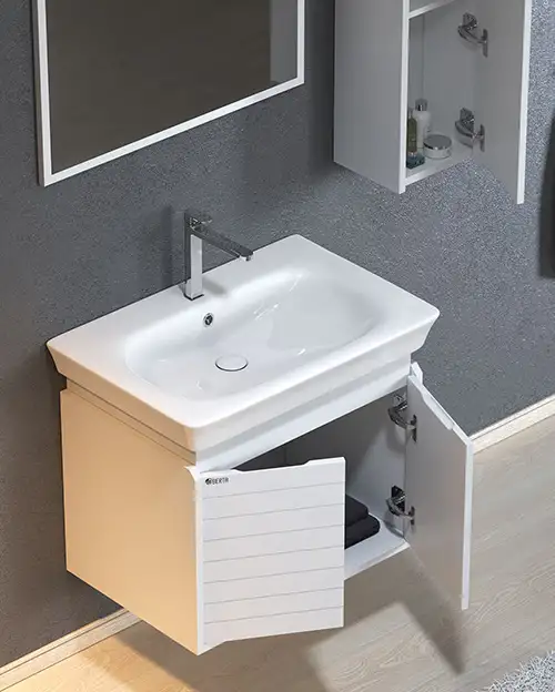کابینت روشویی پی وی سی مدل D-6013
