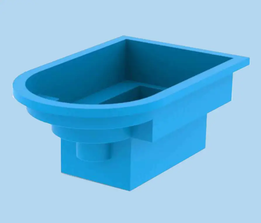 جکوزی پیش‌ساخته سایز 3 × 2 متر