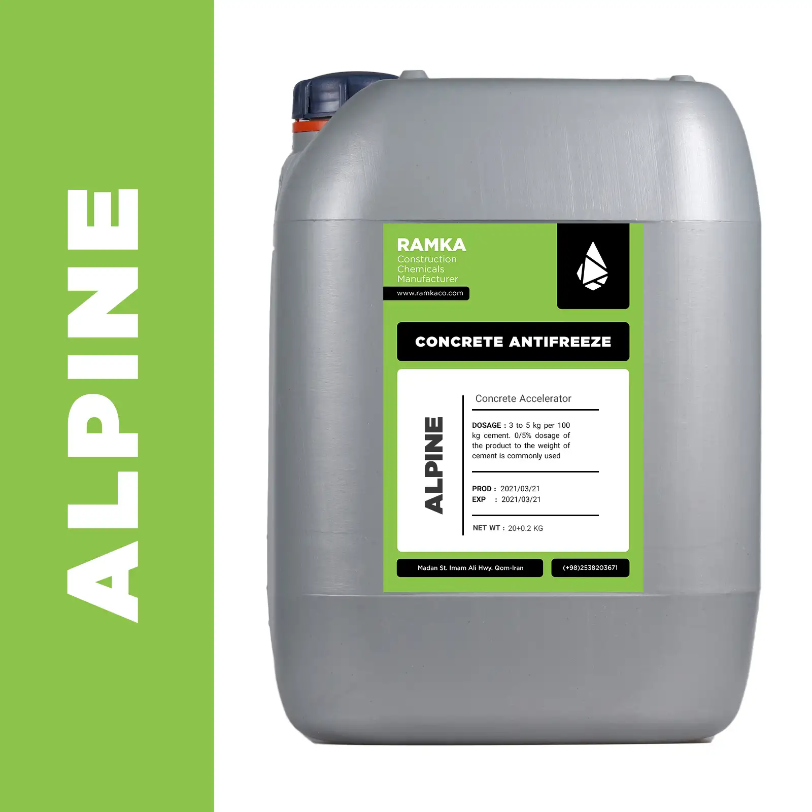 ضد یخ ملات مایع آلپاین ALPINE