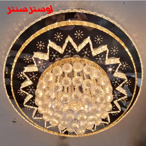 لوستر سقفی کریستالی هوتن