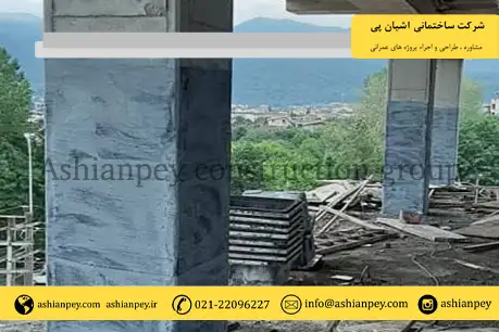 افزایش مقاومت ستون بتنی با FRP