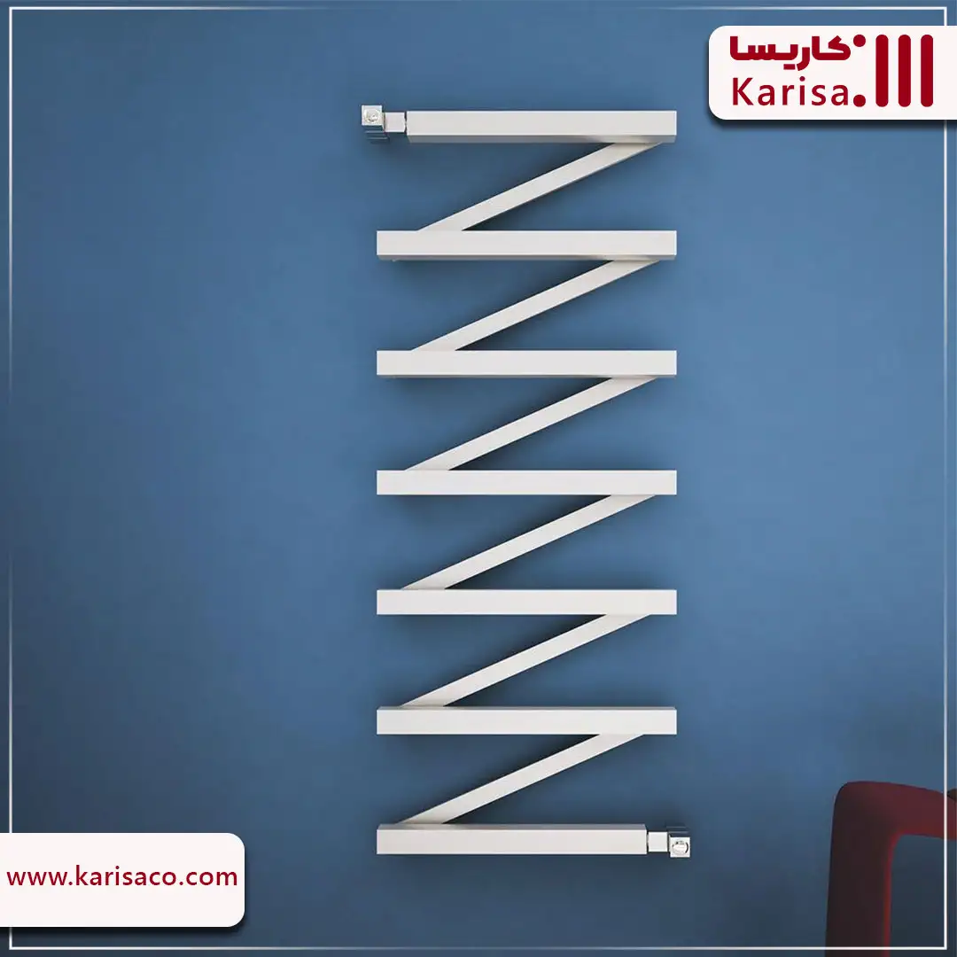 حوله خشک کن زیگزاگ استیل ZIGZAG