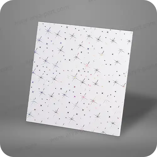 تایل پی وی سی PVC طرح ستاره